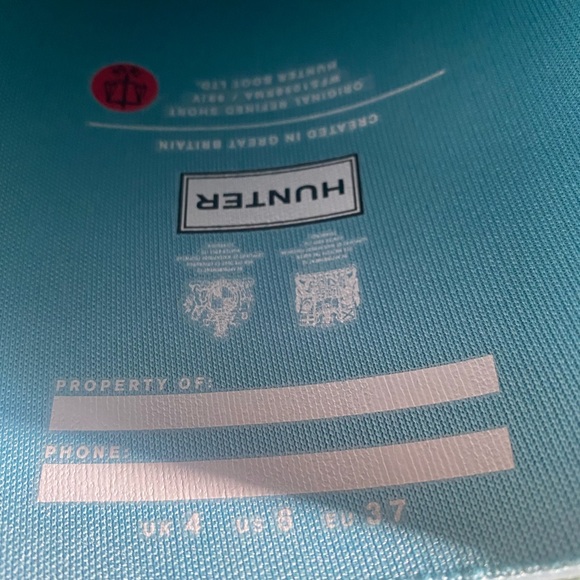 Light blue hunter boots - Picture 6 of 7